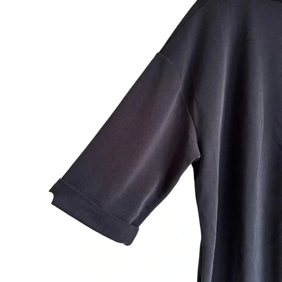 NWT Pure JJill SFTBLKBEAN Sandwashed Loose  Fit Tunic Dress With Pockets XSP - Picture 3 of 12